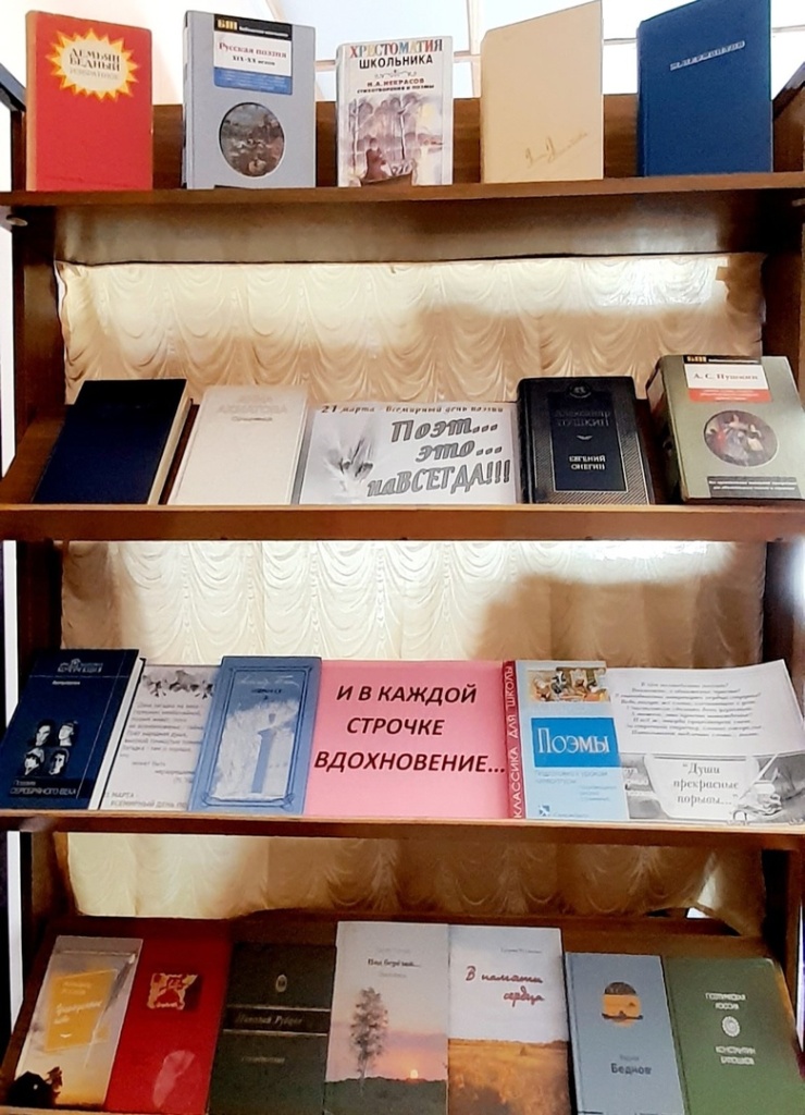 Книжная выставка в Сефтренской сельской библиотеке